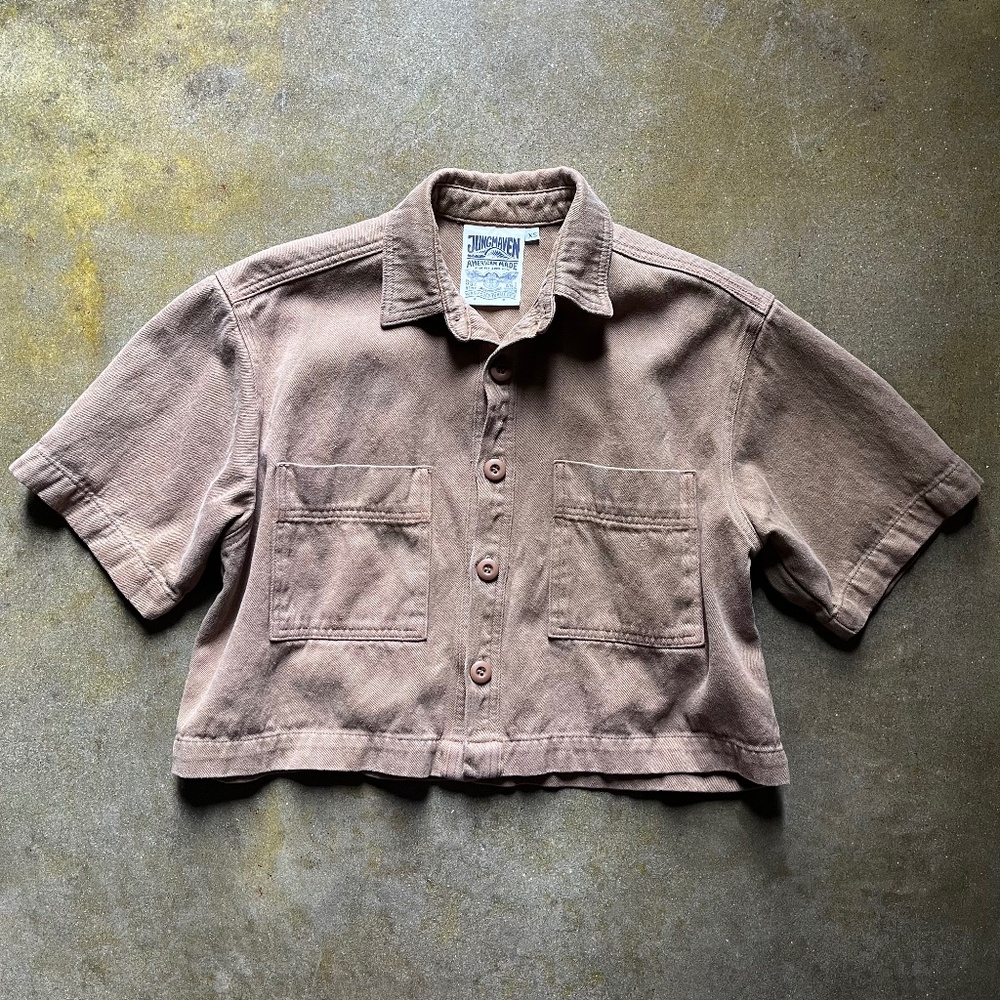 Jungmaven Phinney Twill Shirt - Coyote / XS
